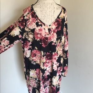 Charlotte Ruse Plus Floral Dress